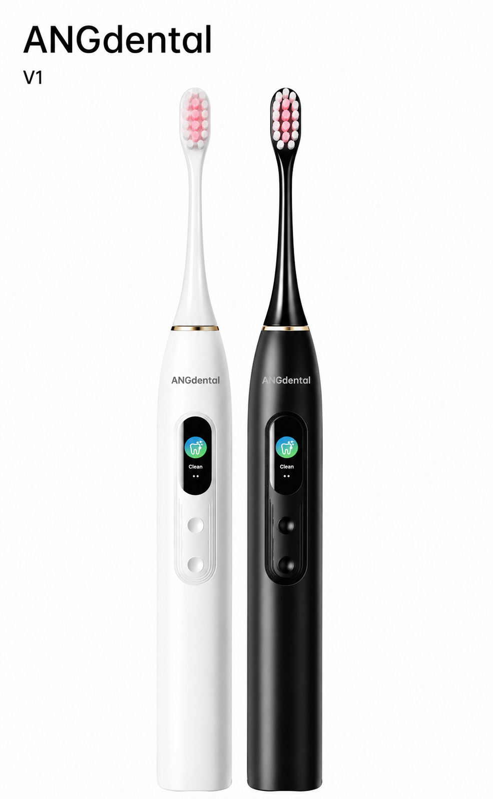 Upscaled V1 Electric Toothbrush Both